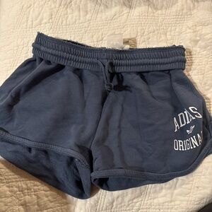 Adidas Women's Dark Blue Athletic Shorts